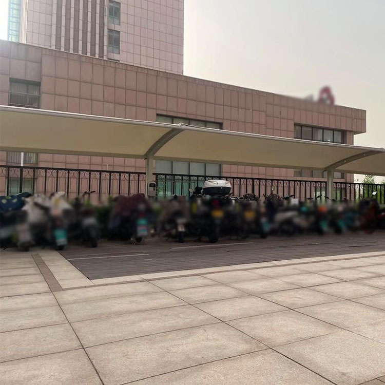 法库县膜结构电动车棚