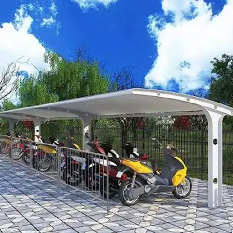 法库县膜结构电动车棚